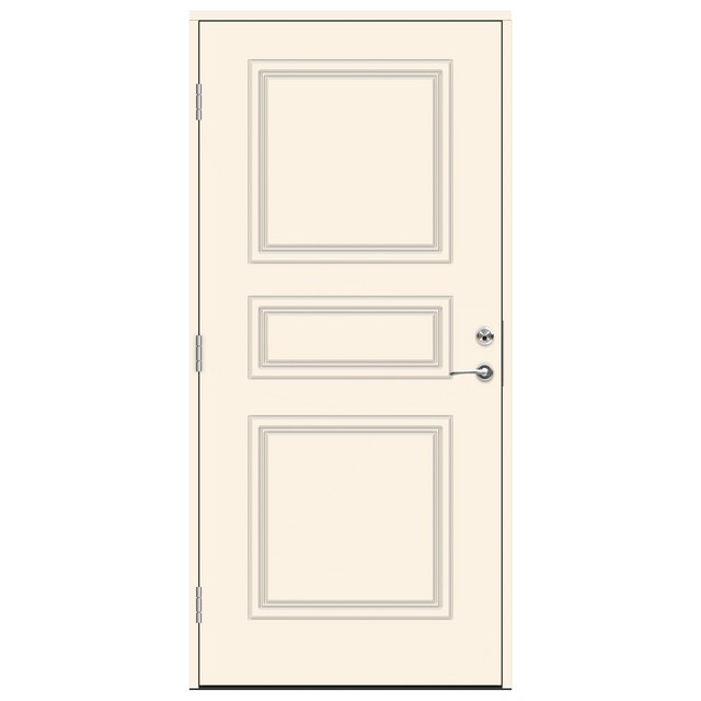 YTTERDÖRRSSET PUCCINI VIT NCS S 0502-Y 105MM KARM 10X21V | Beijerbygg Byggmaterial
